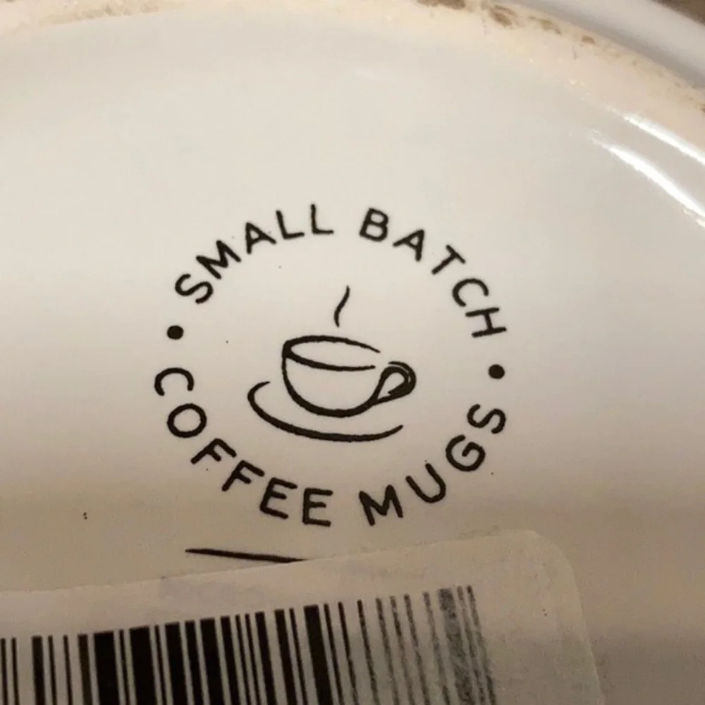 Small Batch You’re Not The Worst oversized ceramic mug Valentine’s gift 16 oz. - Picture 4 of 8